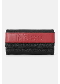 Czarny portfel Nobo z czerwonym logo ze sklepu NOBOBAGS.COM w kategorii Torby Shopper bag - zdjęcie 172153688