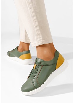 Zielone sneakersy damskie Emree ze sklepu Zapatos w kategorii Półbuty damskie - zdjęcie 172153846