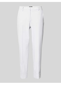 Spodnie materiałowe o kroju regular fit w kant model ‘KRYSTAL’ ze sklepu Peek&Cloppenburg  w kategorii Spodnie damskie - zdjęcie 172154715