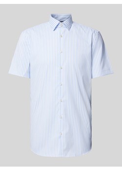 Koszula biznesowa o kroju slim fit w paski ze sklepu Peek&Cloppenburg  w kategorii Koszule męskie - zdjęcie 172154938