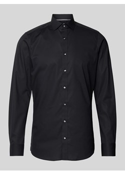 Koszula biznesowa o kroju body fit z kołnierzykiem typu kent model ‘Royal’ ze sklepu Peek&Cloppenburg  w kategorii Koszule męskie - zdjęcie 172154946