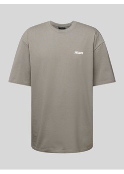 T-shirt o kroju oversized z nadrukiem z logo model ‘BASS’ ze sklepu Peek&Cloppenburg  w kategorii T-shirty męskie - zdjęcie 172154949