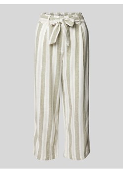 Spodnie materiałowe z paskiem w talii model ‘CARO’ ze sklepu Peek&Cloppenburg  w kategorii Spodnie damskie - zdjęcie 172154969