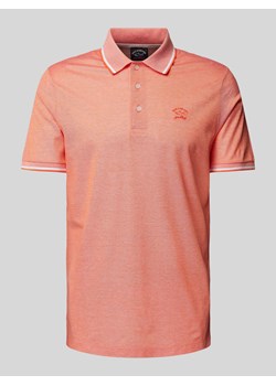 Koszulka polo o kroju regular fit z detalem z logo ze sklepu Peek&Cloppenburg  w kategorii T-shirty męskie - zdjęcie 172154977