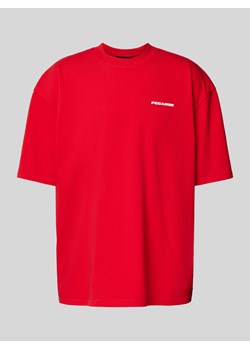 T-shirt o kroju oversized z nadrukiem z logo ze sklepu Peek&Cloppenburg  w kategorii T-shirty męskie - zdjęcie 172155137