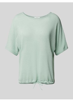 T-shirt z fakturowanym wzorem model ‘Saronji’ ze sklepu Peek&Cloppenburg  w kategorii Bluzki damskie - zdjęcie 172155179