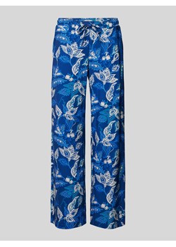 Spodnie materiałowe rozkloszowane ze wzorem paisley model ‘Style. Maine’ ze sklepu Peek&Cloppenburg  w kategorii Spodnie damskie - zdjęcie 172155335
