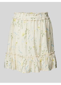 Spódnica mini z kwiatowym nadrukiem model ‘JOSIE’ ze sklepu Peek&Cloppenburg  w kategorii Spódnice - zdjęcie 172155438