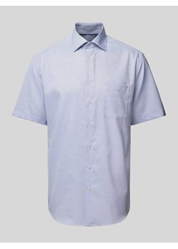 Koszula biznesowa o kroju modern fit ze wzorem na całej powierzchni ze sklepu Peek&Cloppenburg  w kategorii Koszule męskie - zdjęcie 172155489
