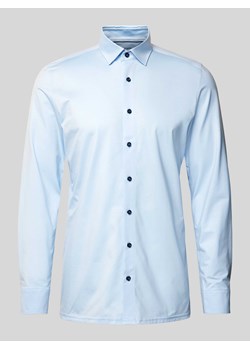 Koszula biznesowa o kroju Modern Fit z kołnierzykiem typu kent ze sklepu Peek&Cloppenburg  w kategorii Koszule męskie - zdjęcie 172155497