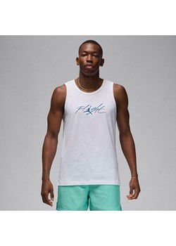 Męska koszulka bez rękawów Jordan Flight Essentials - Biel ze sklepu Nike poland w kategorii T-shirty męskie - zdjęcie 172155545