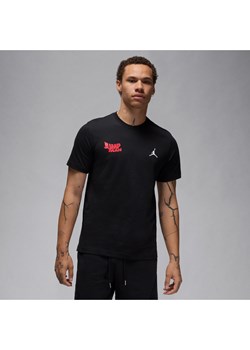 T-shirt męski Jordan Brand - Czerń ze sklepu Nike poland w kategorii T-shirty męskie - zdjęcie 172155559