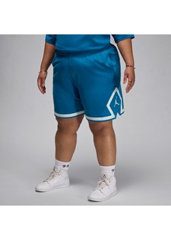 Damskie spodenki z motywem otwartego rombu Jordan Sport (duże rozmiary) - Niebieski ze sklepu Nike poland w kategorii Szorty - zdjęcie 172155565