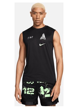 Męska koszulka bez rękawów do koszykówki Dri-FIT Ja - Czerń ze sklepu Nike poland w kategorii T-shirty męskie - zdjęcie 172155575