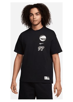 Męski T-shirt do koszykówki Max90 Nike - Czerń ze sklepu Nike poland w kategorii T-shirty męskie - zdjęcie 172155589