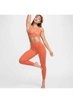 Damskie legginsy 7/8 z wysokim stanem zapewniające delikatne wsparcie Nike Zenvy - Pomarańczowy ze sklepu Nike poland w kategorii Spodnie damskie - zdjęcie 172155595