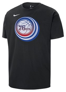 T-shirt męski Nike NBA Philadelphia 76ers Essential - Czerń ze sklepu Nike poland w kategorii T-shirty męskie - zdjęcie 172155616