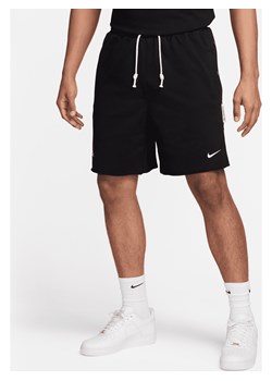 Męskie spodenki do koszykówki Dri-FIT Nike Standard Issue 21 cm - Czerń ze sklepu Nike poland w kategorii Spodenki męskie - zdjęcie 172155635