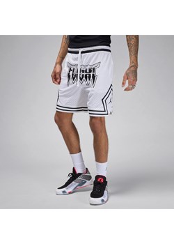 Męskie spodenki z motywem rombu Dri-FIT Jordan Sport - Biel ze sklepu Nike poland w kategorii Spodenki męskie - zdjęcie 172155646