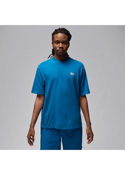 T-shirt męski Jordan Brand - Niebieski ze sklepu Nike poland w kategorii T-shirty męskie - zdjęcie 172155667