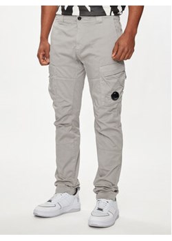 C.P. Company Spodnie materiałowe 16CMPA063A005694G Szary Slim Fit ze sklepu MODIVO w kategorii Spodnie męskie - zdjęcie 172158895