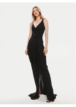 Elisabetta Franchi Sukienka wieczorowa AB-590-42E2-V760 Czarny Slim Fit ze sklepu MODIVO w kategorii Sukienki - zdjęcie 172158948