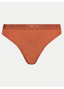 Emporio Armani Underwear Komplet 2 par stringów 163333 4R235 01656 Brązowy ze sklepu MODIVO w kategorii Majtki damskie - zdjęcie 172159175