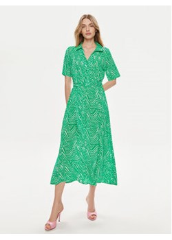 JDY Sukienka koszulowa Starr 15320702 Zielony Regular Fit ze sklepu MODIVO w kategorii Sukienki - zdjęcie 172159238
