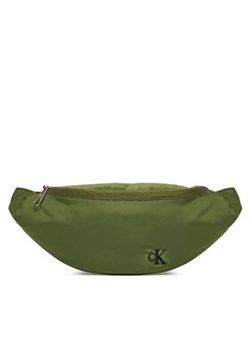 Calvin Klein Jeans Saszetka nerka K50K511781 Zielony ze sklepu MODIVO w kategorii Nerki - zdjęcie 172159258