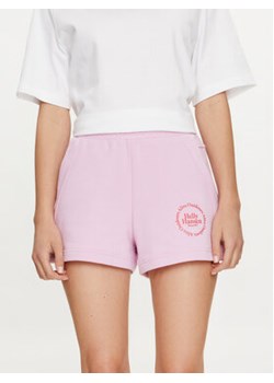 Helly Hansen Szorty sportowe W Core Sweat Shorts 54081 Różowy Regular Fit ze sklepu MODIVO w kategorii Szorty - zdjęcie 172159337