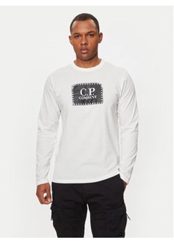 C.P. Company Longsleeve 16CMTS265A005100W Biały Regular Fit ze sklepu MODIVO w kategorii T-shirty męskie - zdjęcie 172159358
