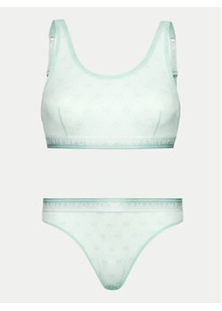 Emporio Armani Underwear Komplet bielizny 164788 4R205 01882 Zielony ze sklepu MODIVO w kategorii Komplety bielizny damskiej - zdjęcie 172159396