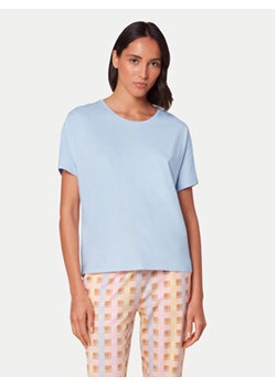 Triumph Koszulka piżamowa Mix & Match 10218281 Niebieski Relaxed Fit ze sklepu MODIVO w kategorii Piżamy damskie - zdjęcie 172159416