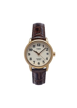 Zegarek Timex Easy Reader T20071 Brown/Gold ze sklepu eobuwie.pl w kategorii Zegarki - zdjęcie 172159688