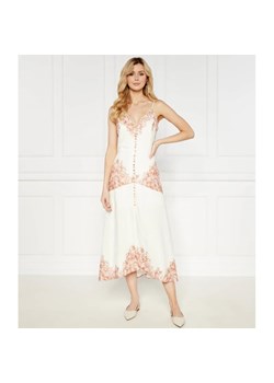 TWINSET Lniana sukienka z paskiem ze sklepu Gomez Fashion Store w kategorii Sukienki - zdjęcie 172159978