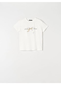 Sinsay - Koszulka z nadrukiem - biały ze sklepu Sinsay w kategorii Bluzki damskie - zdjęcie 172162317