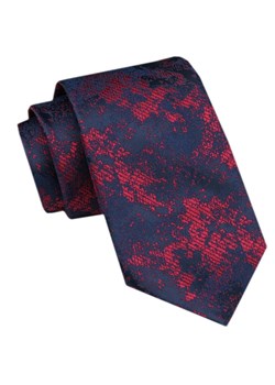 Modny Krawat Męski - Alties - Czerwono-Granatowy KRALTS1063 ze sklepu JegoSzafa.pl w kategorii Krawaty - zdjęcie 172162909