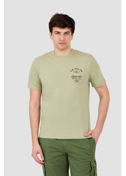 AERONAUTICA MILITARE Zielony t-shirt Short Sleeve, Wybierz rozmiar XXL ze sklepu outfit.pl w kategorii T-shirty męskie - zdjęcie 172163798