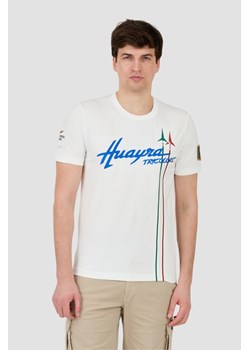 AERONAUTICA MILITARE Biały t-shirt Short Sleeve, Wybierz rozmiar XXL ze sklepu outfit.pl w kategorii T-shirty męskie - zdjęcie 172163867