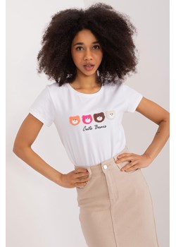 Damski T-Shirt Z Misiami biały ze sklepu 5.10.15 w kategorii Bluzki damskie - zdjęcie 172164727