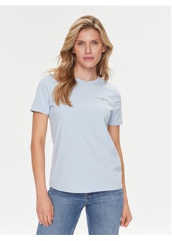 Tommy Hilfiger T-Shirt 1985 WW0WW37877 Błękitny Regular Fit ze sklepu MODIVO w kategorii Bluzki damskie - zdjęcie 172165729
