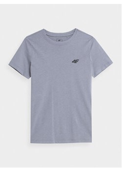4F T-Shirt 4FJAW23TTSHM0795 Błękitny Regular Fit ze sklepu MODIVO w kategorii T-shirty chłopięce - zdjęcie 172166025