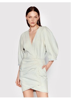 IRO Sukienka jeansowa Marcia Błękitny Slim Fit ze sklepu MODIVO w kategorii Sukienki - zdjęcie 172166047