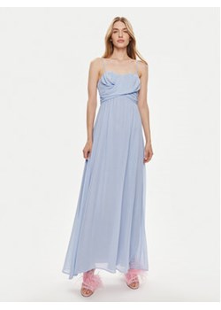 Vila Sukienka wieczorowa Stine 14093780 Błękitny Regular Fit ze sklepu MODIVO w kategorii Sukienki - zdjęcie 172166167