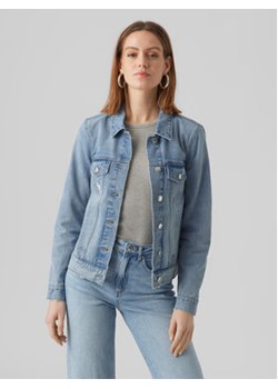 Vero Moda Kurtka jeansowa Zorica 10279789 Błękitny Regular Fit ze sklepu MODIVO w kategorii Kurtki damskie - zdjęcie 172166396