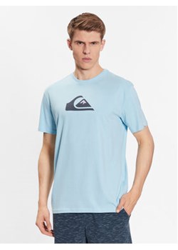 Quiksilver T-Shirt Comp Logo EQYZT06534 Błękitny Regular Fit ze sklepu MODIVO w kategorii T-shirty męskie - zdjęcie 172166635