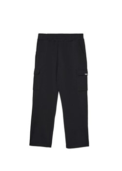 Cropp - Czarne spodnie typu comfort - czarny ze sklepu Cropp w kategorii Spodnie męskie - zdjęcie 172166886