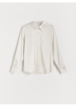 Reserved - Koszula jedwabna - złamana biel ze sklepu Reserved w kategorii Koszule damskie - zdjęcie 172167886