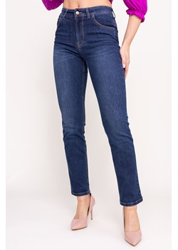 Niebieskie Spodnie Jeansowe NEVY ze sklepu TONO w kategorii Jeansy damskie - zdjęcie 172168189