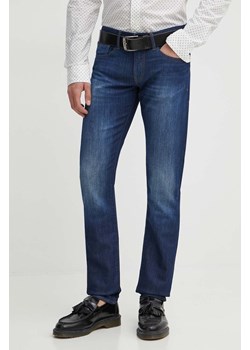 Armani Exchange jeansy męskie kolor fioletowy ze sklepu ANSWEAR.com w kategorii Jeansy męskie - zdjęcie 172170358